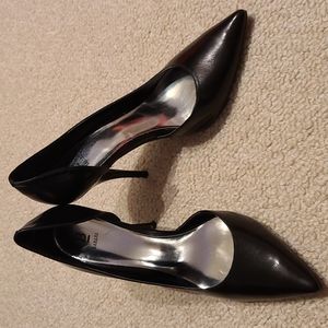 Classic sexy black pumps pointed toe